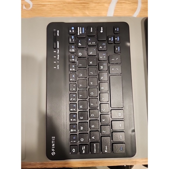 iPad Mini Pro Fintie Folio Case Van Gogh Almond Blossoms Design & keyboard - Picture 5 of 5